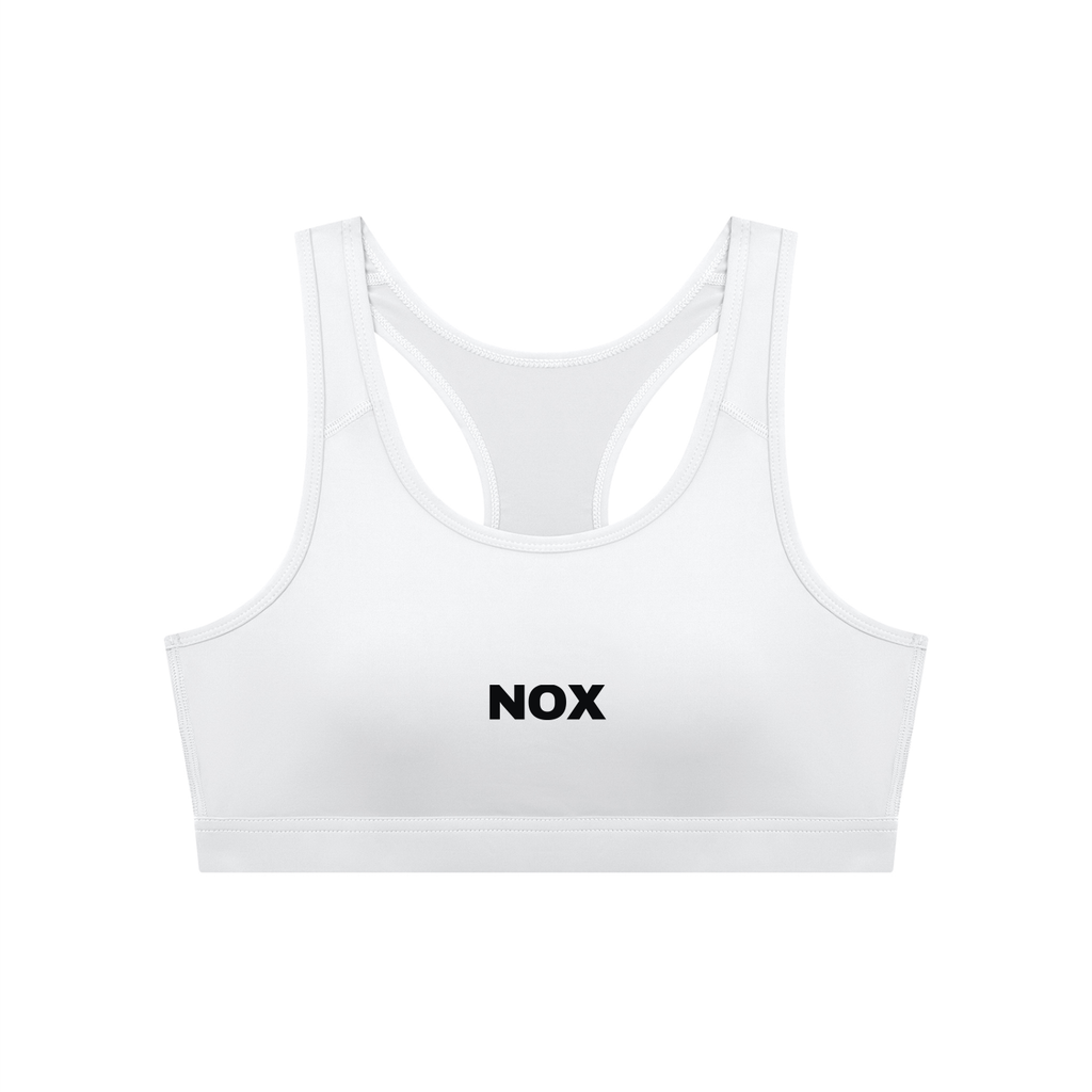 NOX Sports Bra — Bone