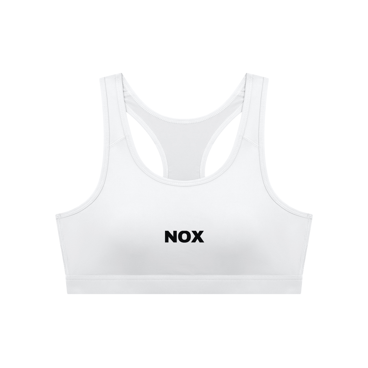 NOX Sports Bra — Bone