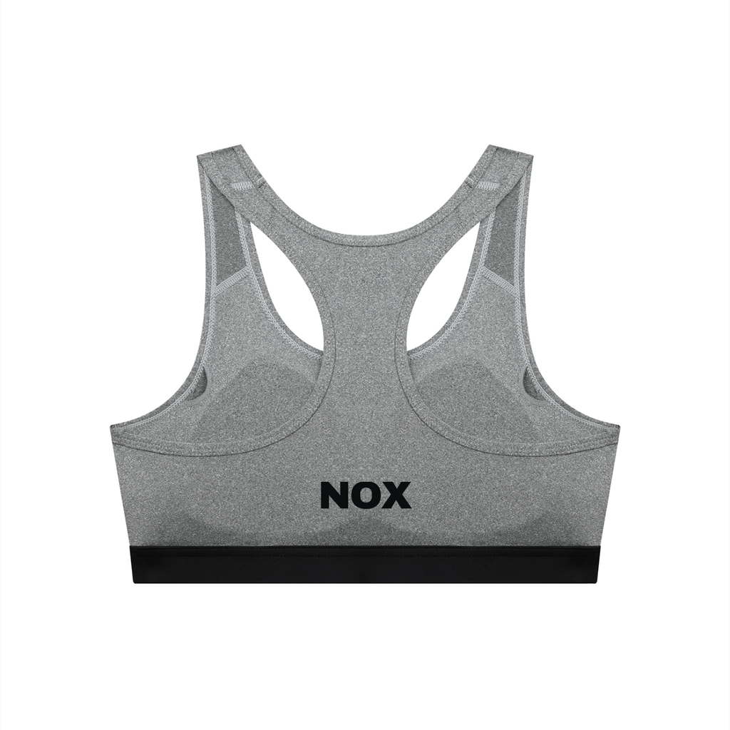 NOX Sports Bra — Bone
