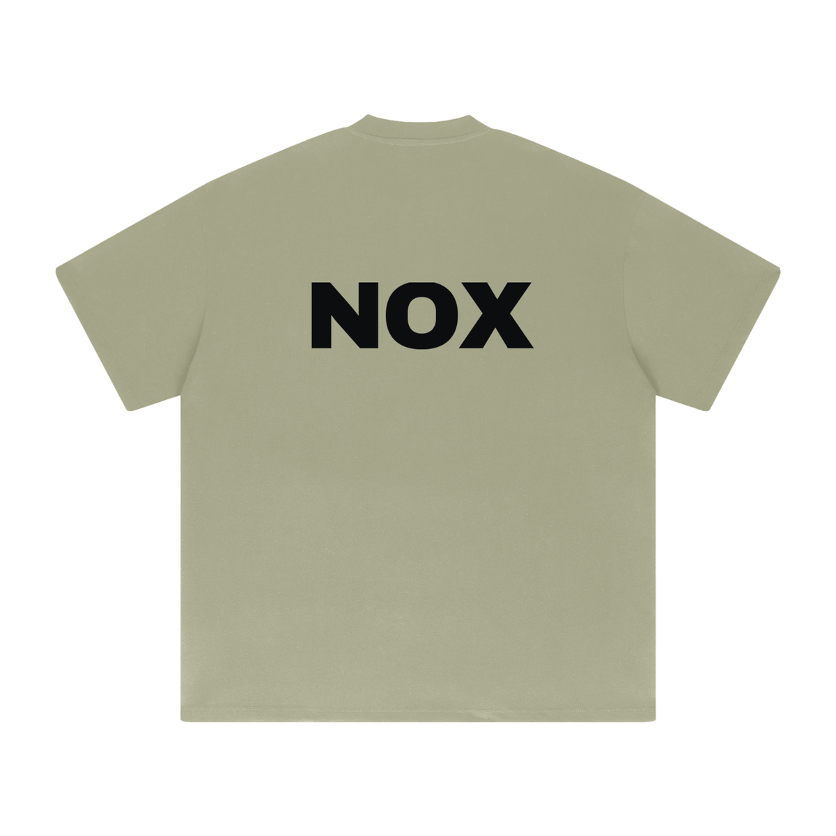 NOX Back Logo Tee — Bone