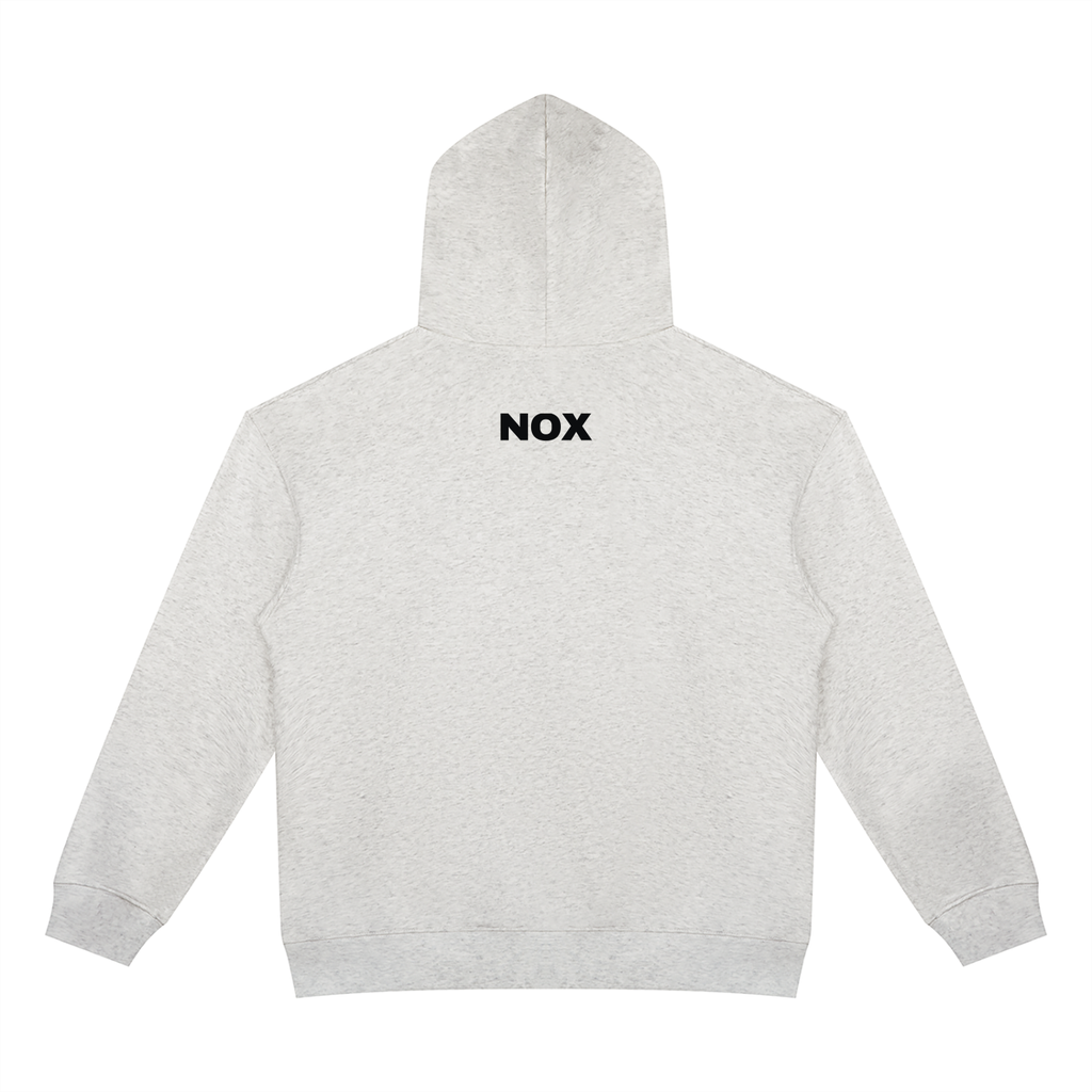 NOX Zip-Up Hoodie — Bone