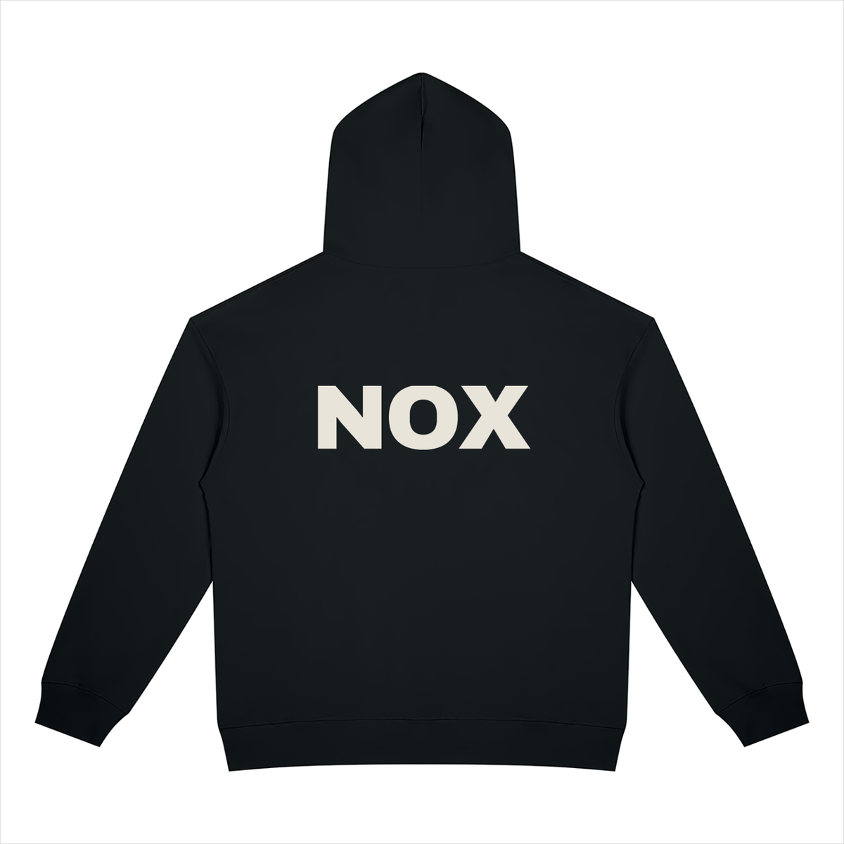 NOX Back Logo Zip-Up Hoodie