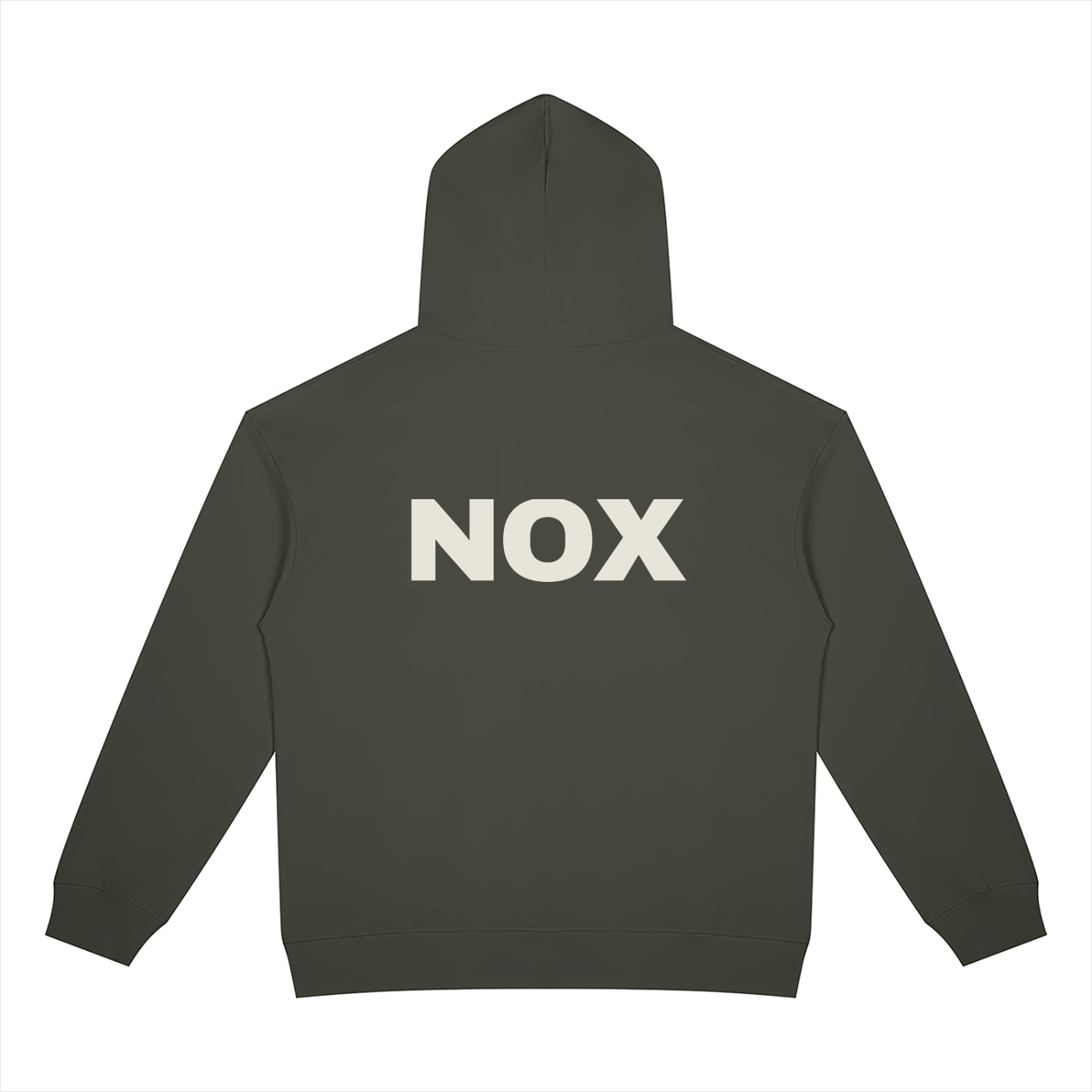NOX Back Logo Zip-Up Hoodie
