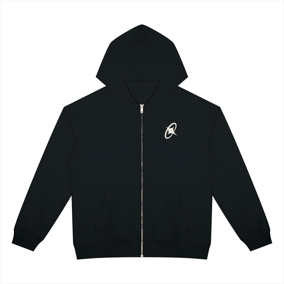 NOX Emblem Zip-Up Hoodie