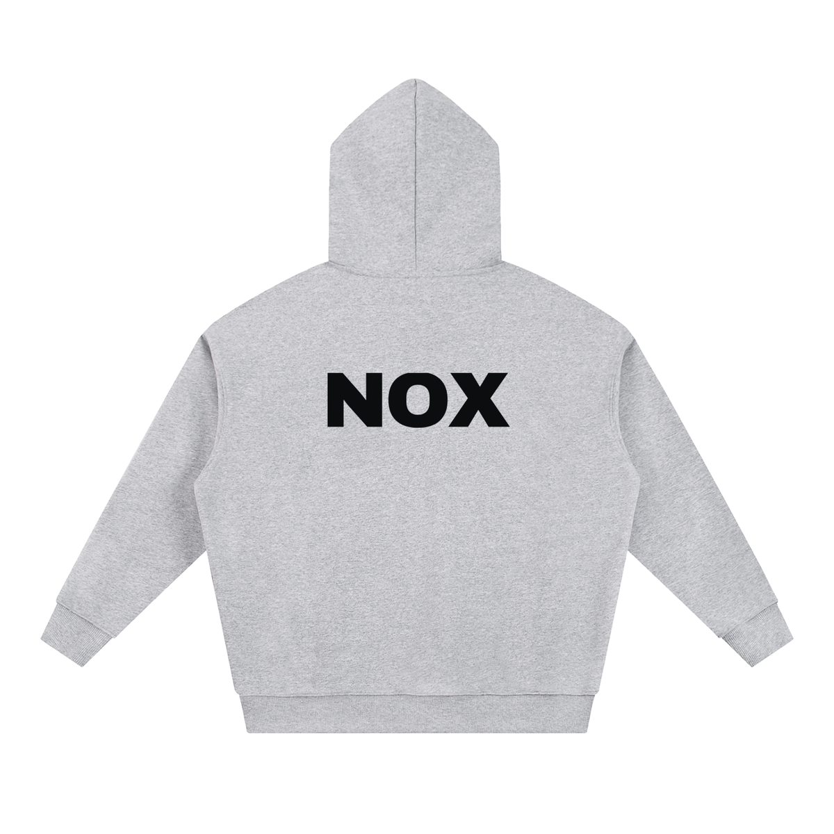 NOX Back Logo Hoodie — Bone