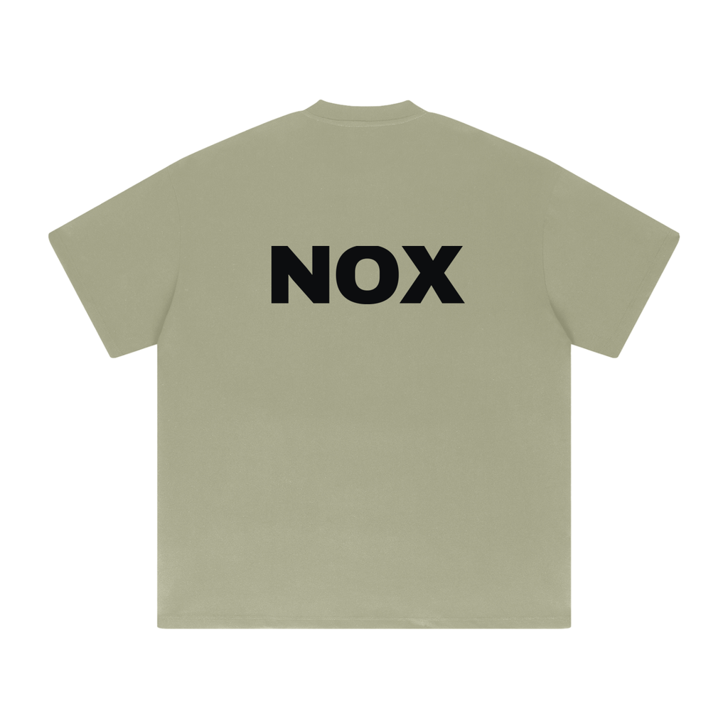 NOX Back Logo Tee — Bone