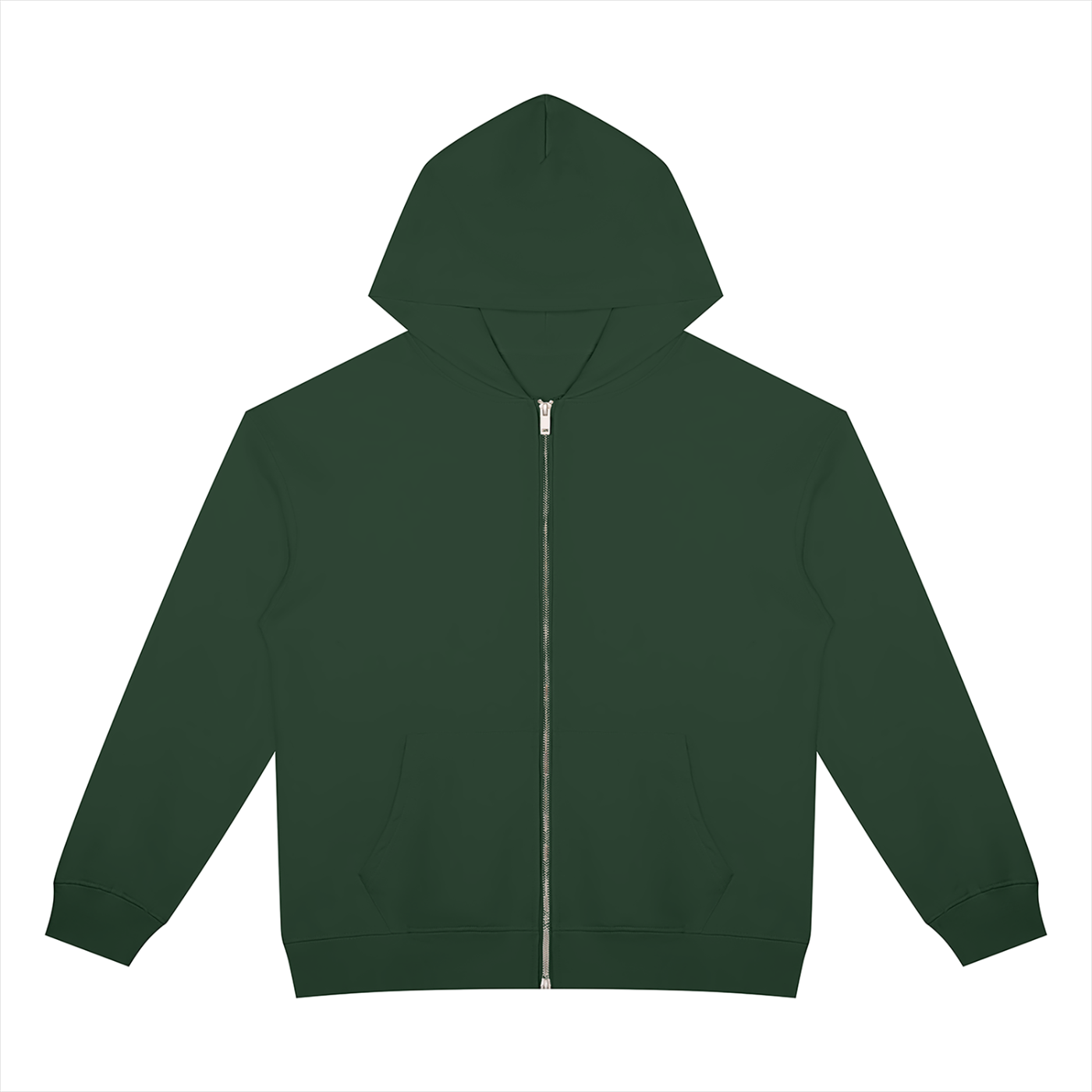 NOX Back Logo Zip-Up Hoodie