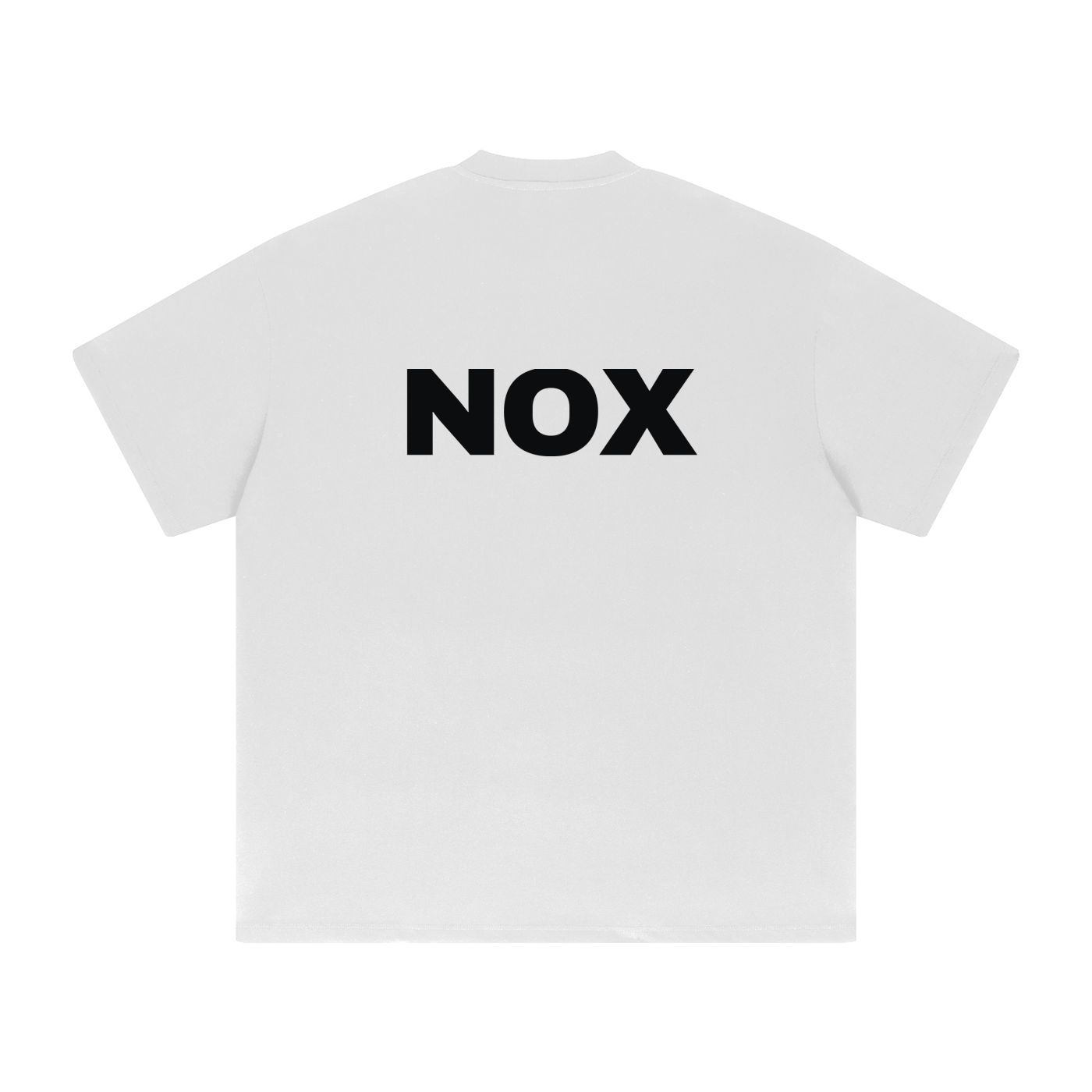 NOX Back Logo Tee — Bone