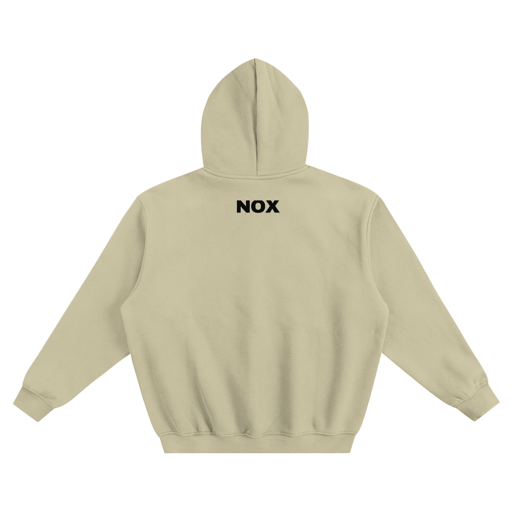 NOX Boxy Hoodie — Bone