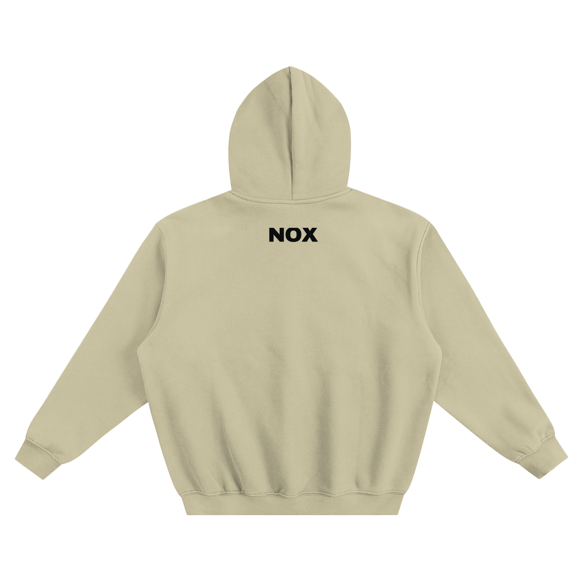 NOX Boxy Hoodie — Bone