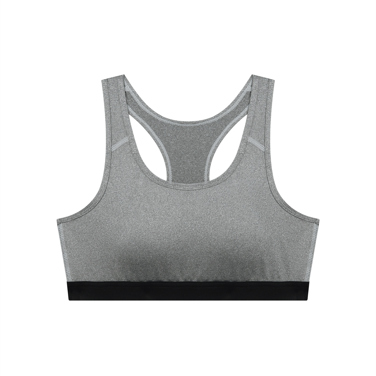 NOX Back Logo Sports Bra — Bone
