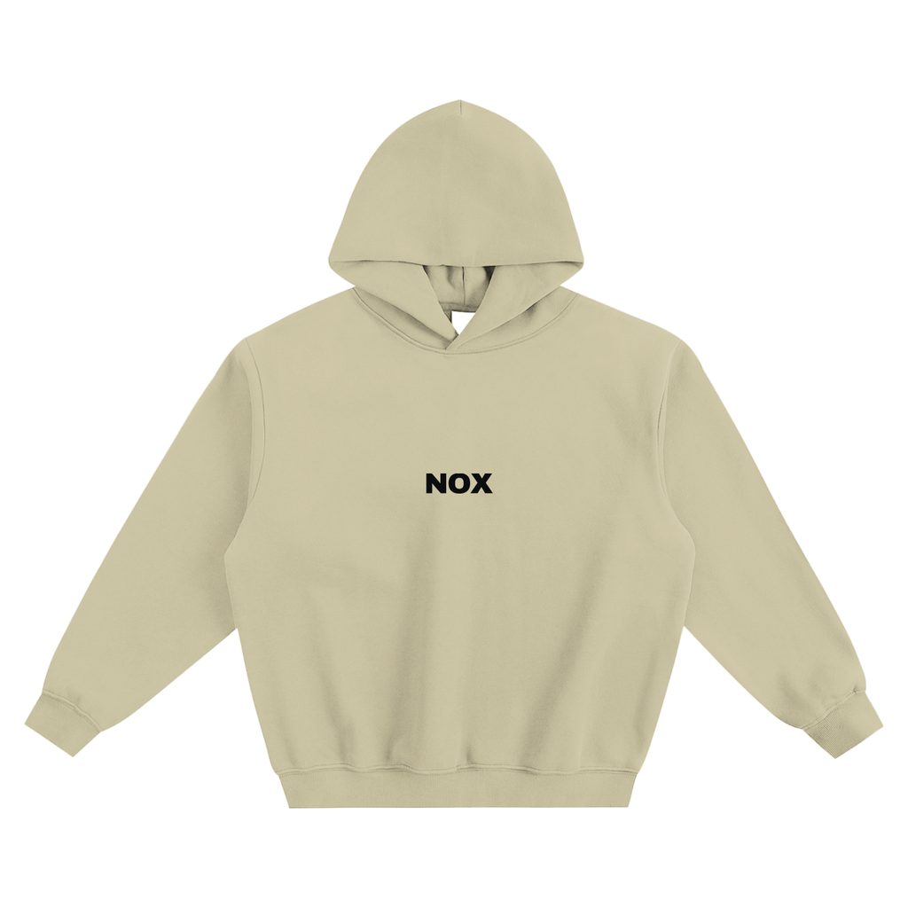 NOX Boxy Hoodie — Bone