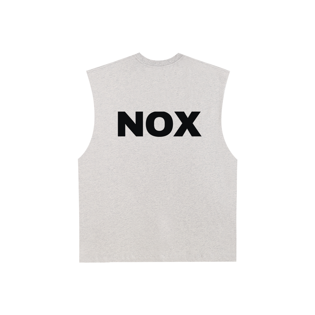NOX Back Logo Cut-Off — Bone