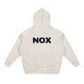 NOX Back Logo Hoodie — Bone