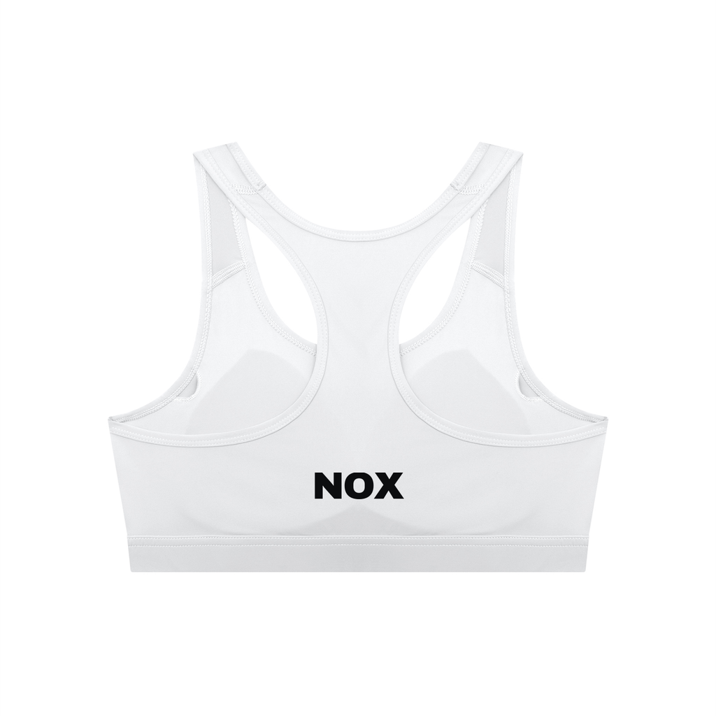 NOX Sports Bra — Bone
