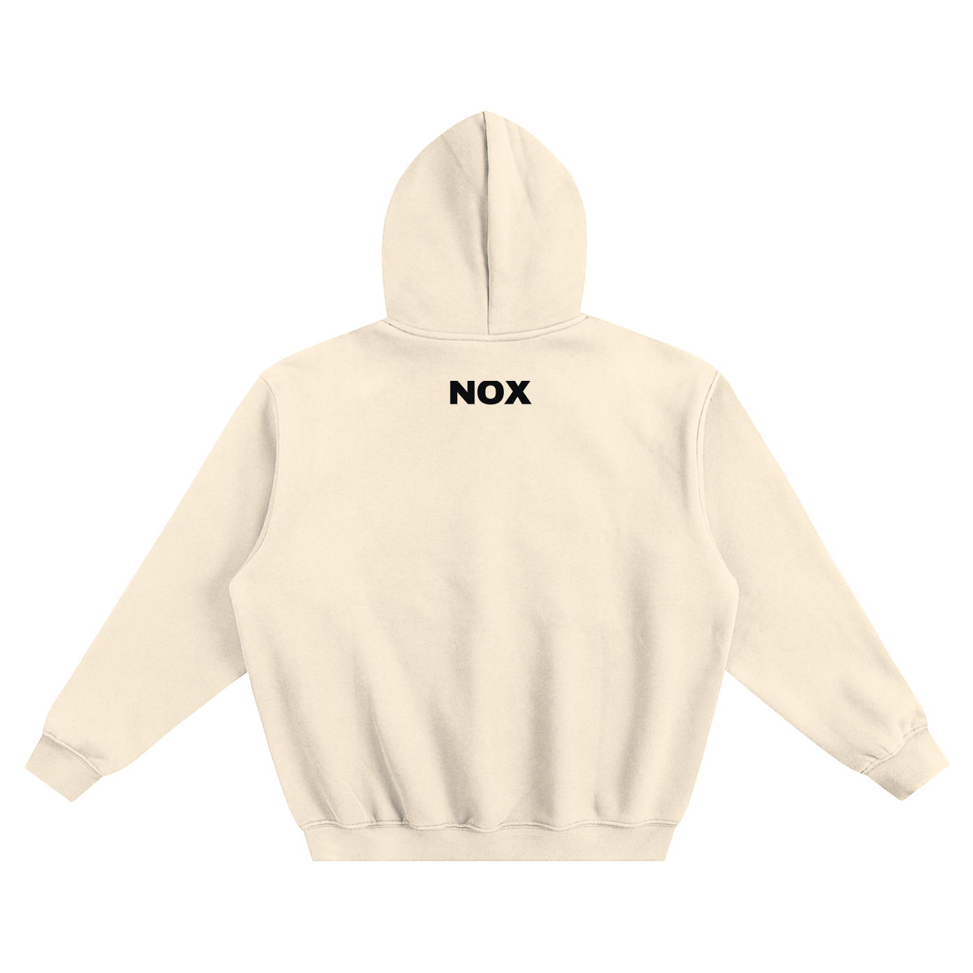 NOX Boxy Hoodie — Bone