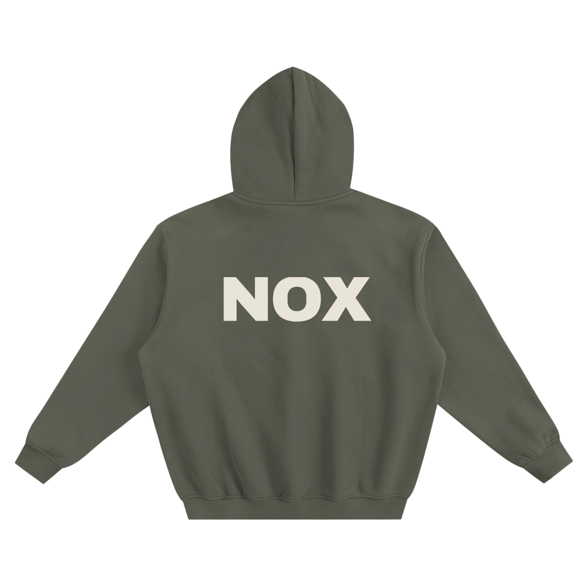 NOX Back Logo Boxy Hoodie