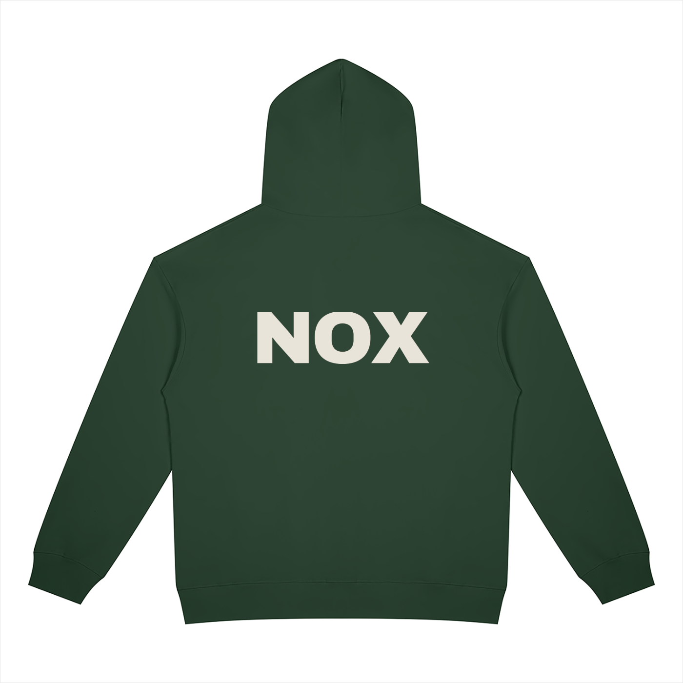 NOX Back Logo Zip-Up Hoodie