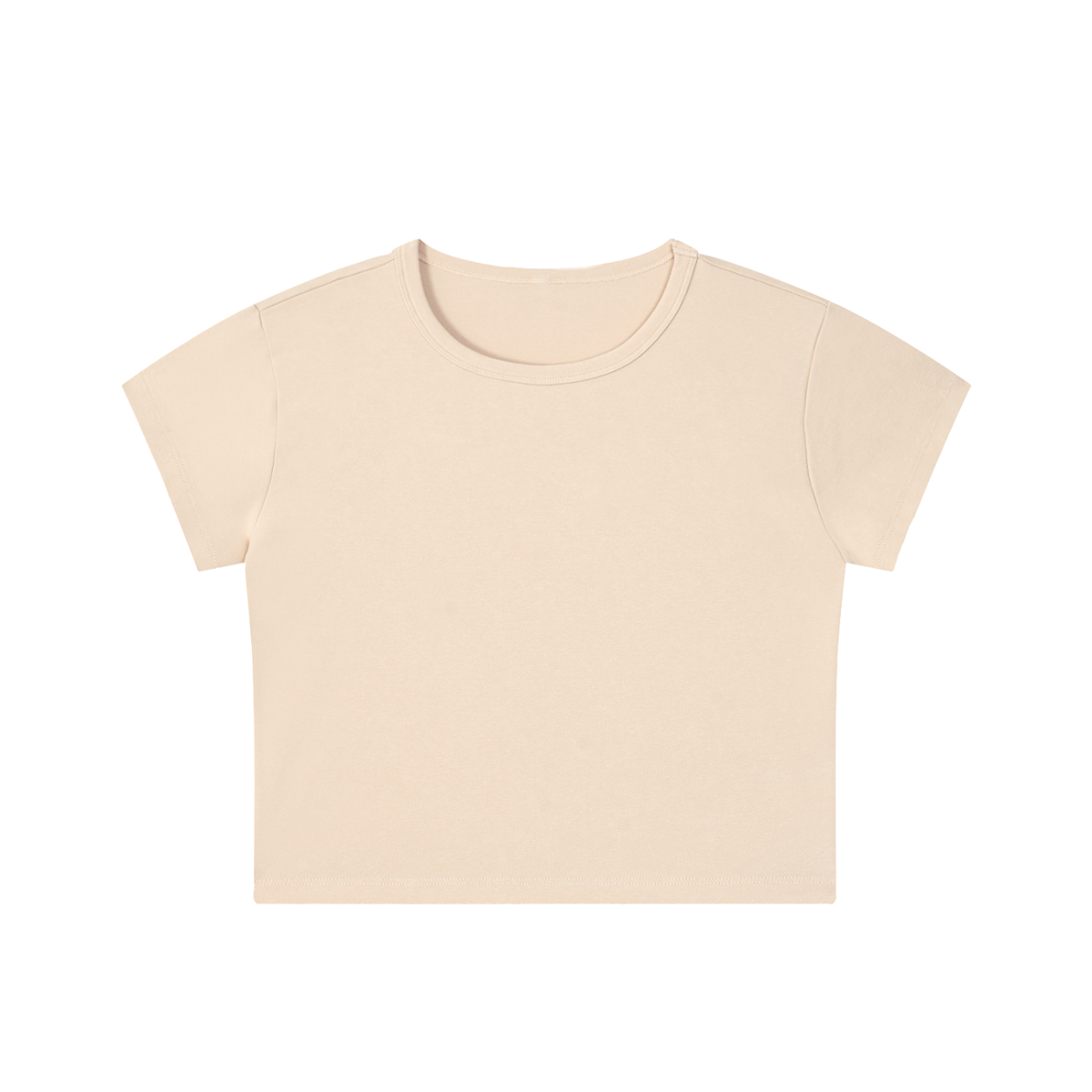 NOX Back Logo Women's Crop — Bone
