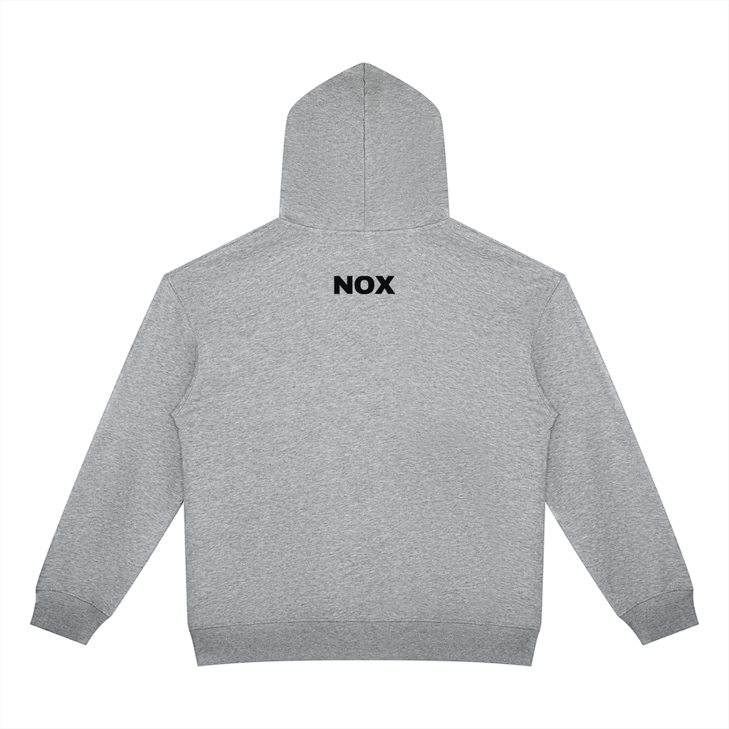 NOX Zip-Up Hoodie — Bone