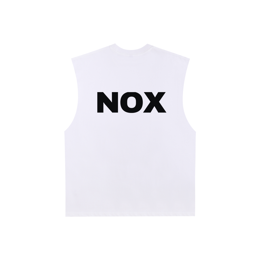 NOX Back Logo Cut-Off — Bone