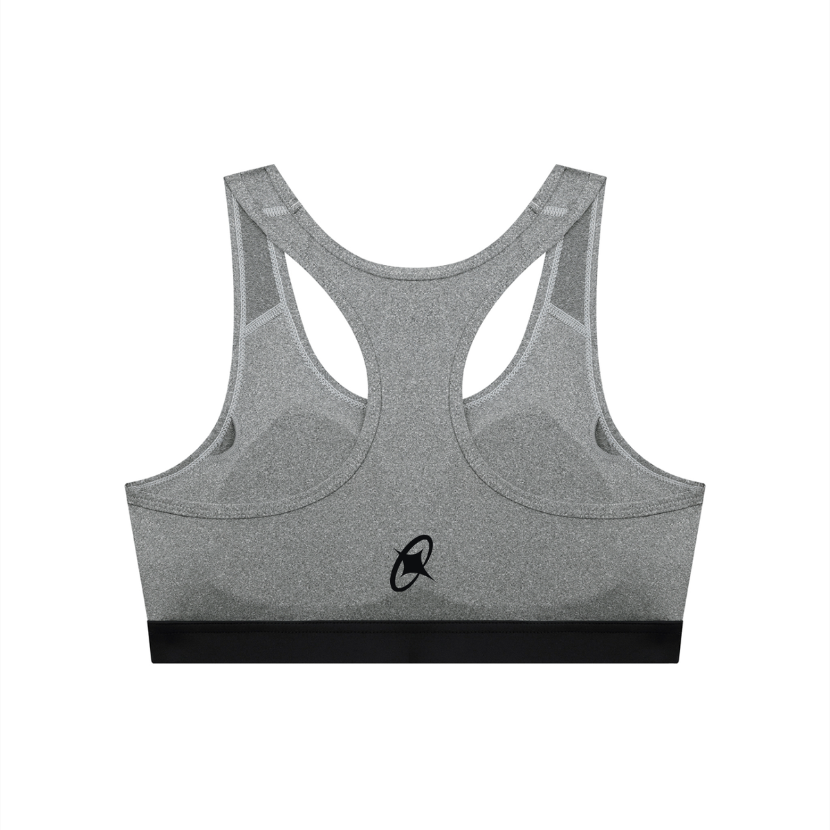 NOX Back Logo Sports Bra — Bone
