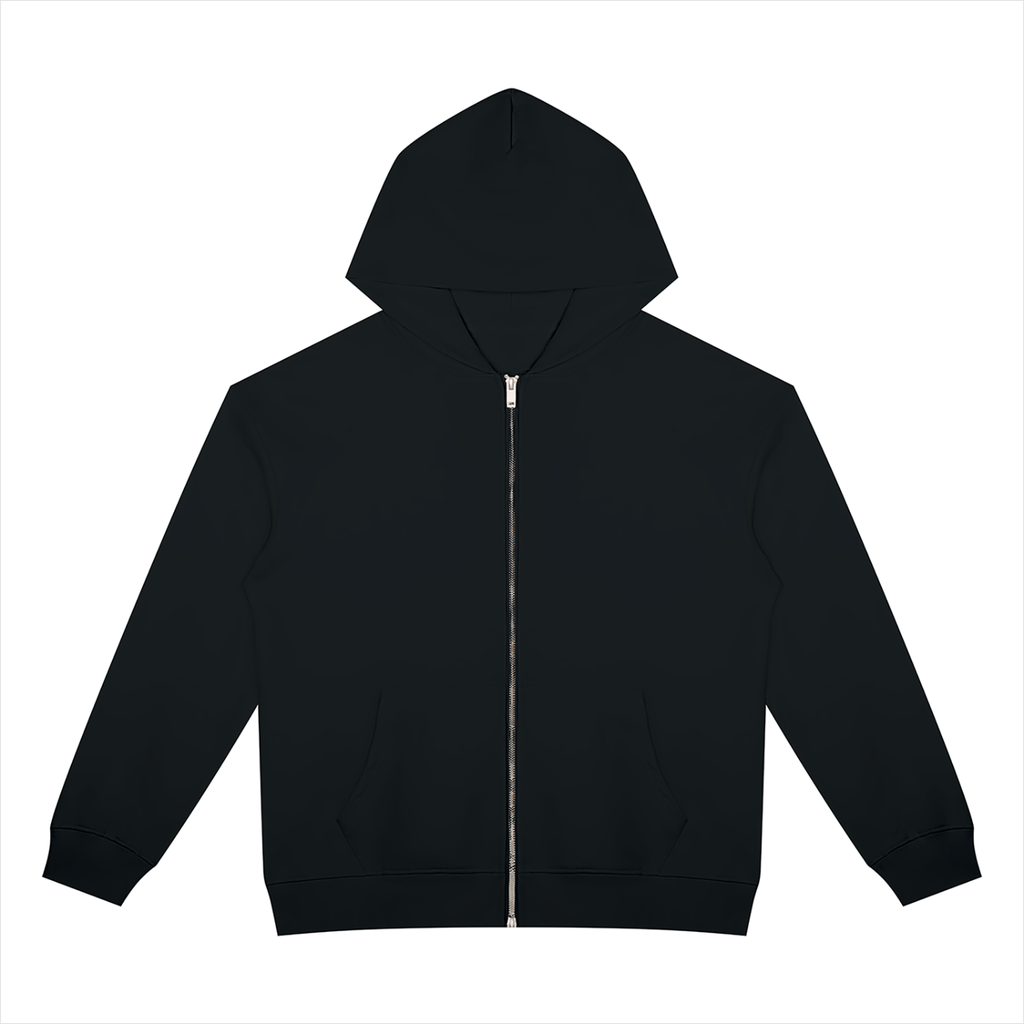 NOX Back Logo Zip-Up Hoodie