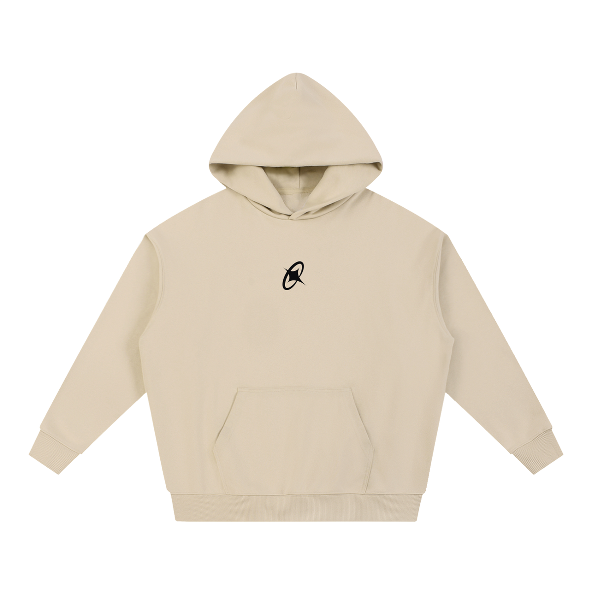 NOX Emblem Hoodie — Bone