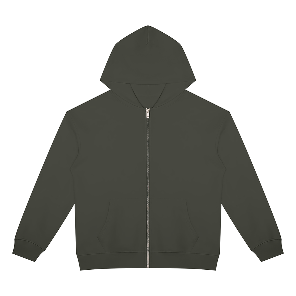 NOX Back Logo Zip-Up Hoodie