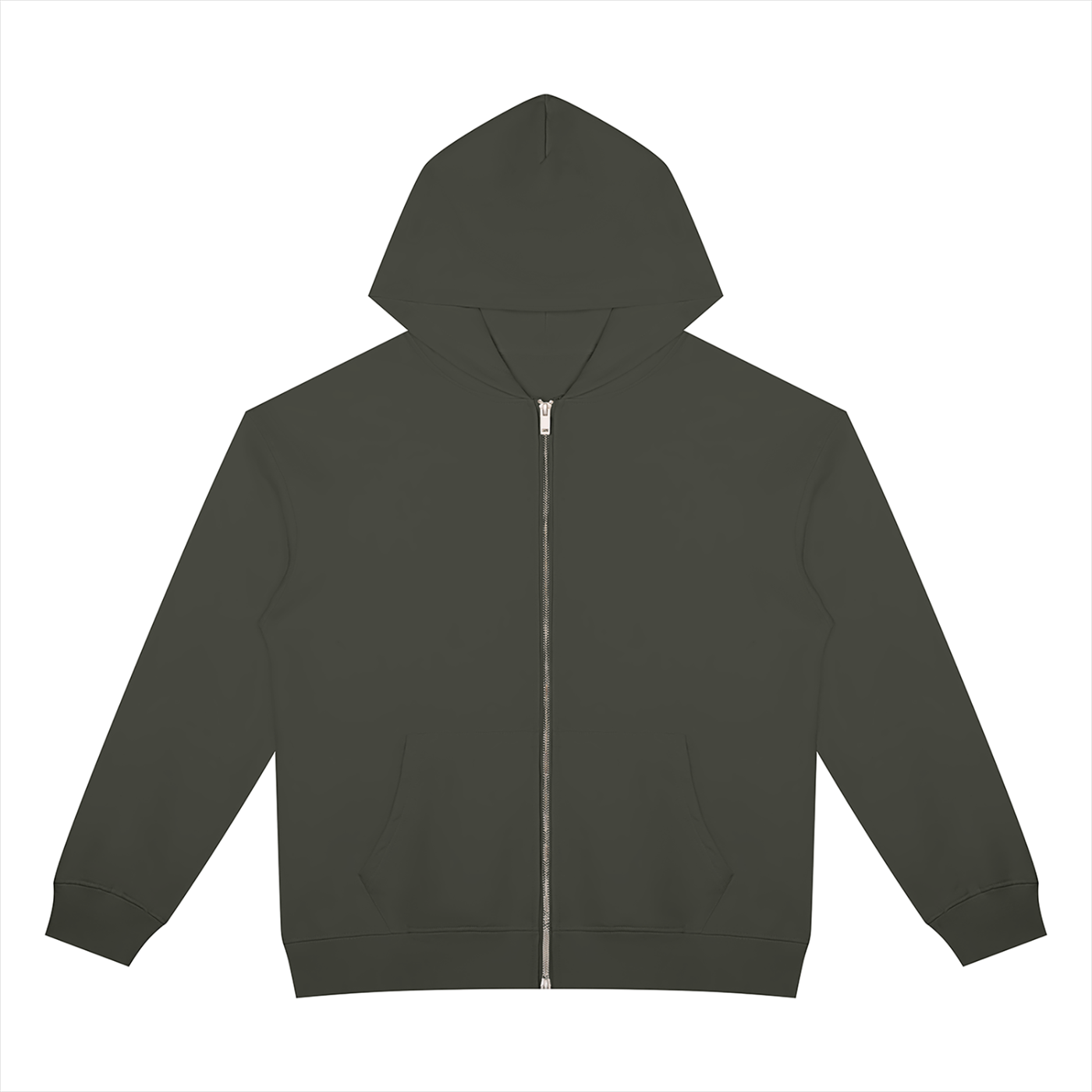NOX Back Logo Zip-Up Hoodie